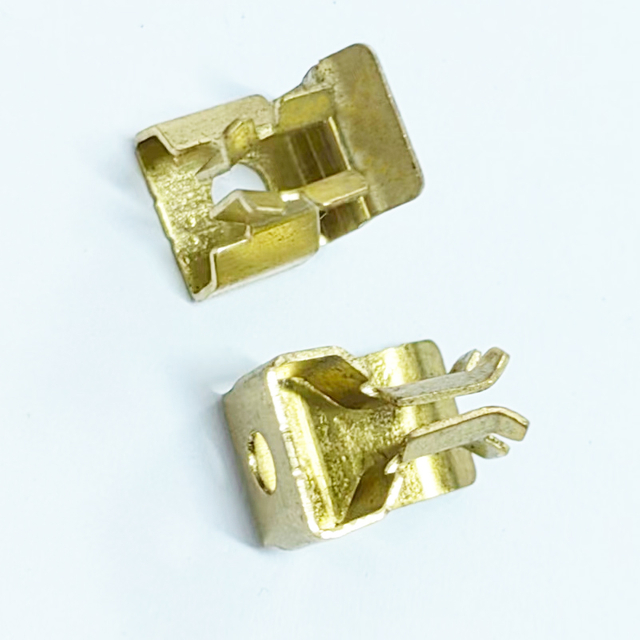 Copper metal parts of Vietnamese standard plugs and sockets