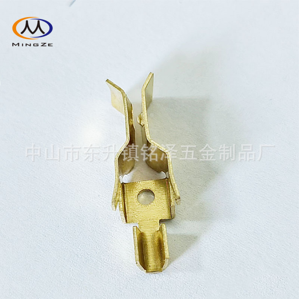 Sensor Controller Lamp Holder, Lamp Holder Socket, Hardware Copper Accessories, Riveted Wire Terminal Plug-in Metal Spring