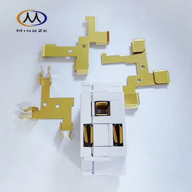 Sensor Controller Lamp Holder, Lamp Holder Socket, Hardware Copper Accessories, Riveted Wire Terminal Plug-in Metal Spring