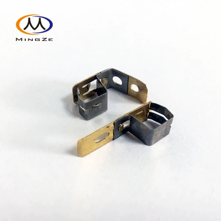 LED Lighting Accessories E27 Lamp Holder Hardware Contact Conductive Positive And Negative Pole Shrapnel Lamp Kit Stamping Parts