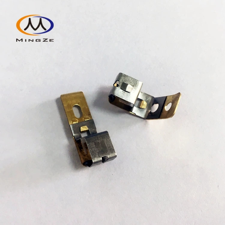 LED Lighting Accessories E27 Lamp Holder Hardware Contact Conductive Positive And Negative Pole Shrapnel Lamp Kit Stamping Parts
