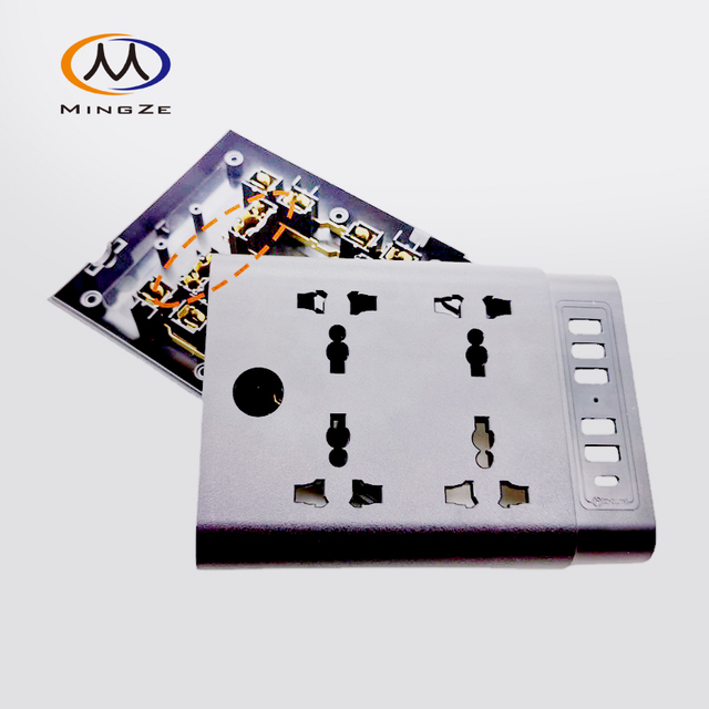 Power Sockets for The United States, The Philippines, Vietnam, Laos, Thailand, And Mongolia, Copper Sheets with Multi-holes And One-piece Hardware Accessories