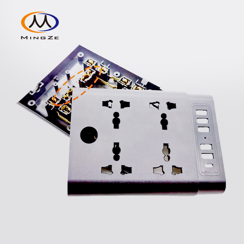 Power Sockets for The United States, The Philippines, Vietnam, Laos, Thailand, And Mongolia, Copper Sheets with Multi-holes And One-piece Hardware Accessories