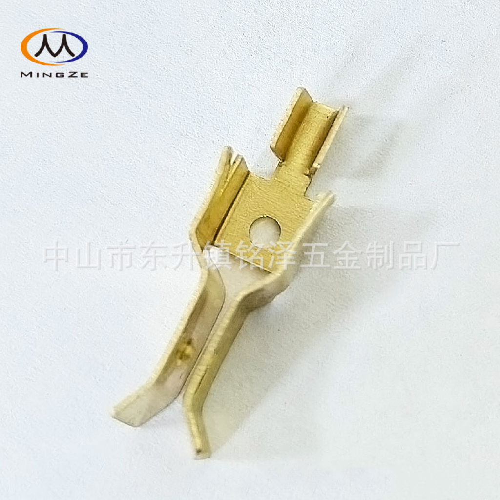 Sensor Controller Lamp Holder, Lamp Holder Socket, Hardware Copper Accessories, Riveted Wire Terminal Plug-in Metal Spring