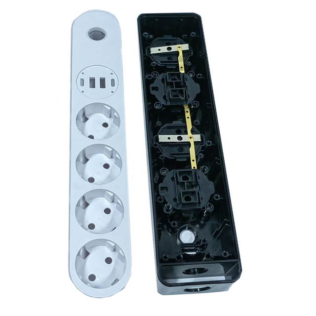OEM Schuko Extension Socket Custom Logo For Amazon TikTok Sellers