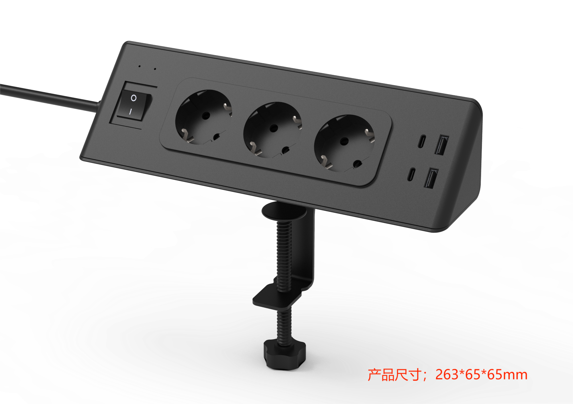 OEM Schuko Extension Socket Custom Logo For Amazon TikTok Sellers